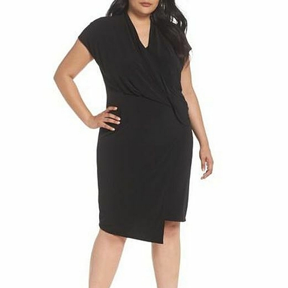 Vince Camuto Dresses & Skirts - 3/$30 Vince Camuto Drape Black Dress